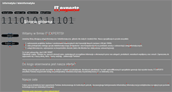 Desktop Screenshot of itexperts.pl