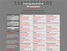 Tablet Screenshot of katalog.itexperts.pl