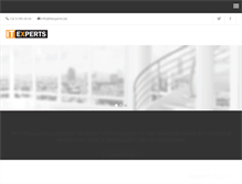 Tablet Screenshot of itexperts.be